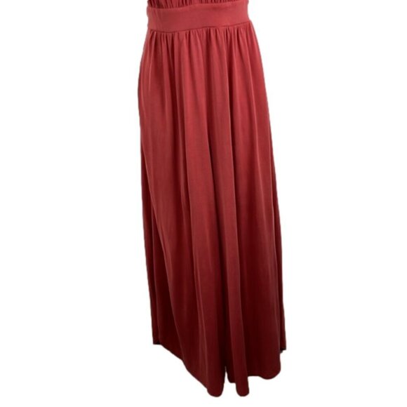 Anthropologie Moulinette Soeurs Eremita Dusty Rose-Coloured Loose Jumpsuit - Picture 3 of 15